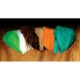 Hackles - Plumes de selle de coq Cousu 3" a 5" Teints - Sac de 3 Gr. - Choix de 19 couleurs