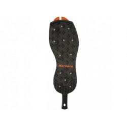 Korkers - Interchangeable soles - Studded Kling-on Sticky Rubber.
