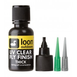 Loon résine UV clear flyfinish