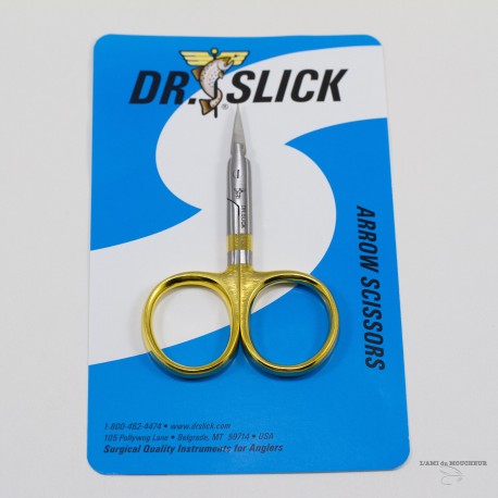 DR. SLICK - ARROW SCISSORS - Scissors - L'ami du moucheur