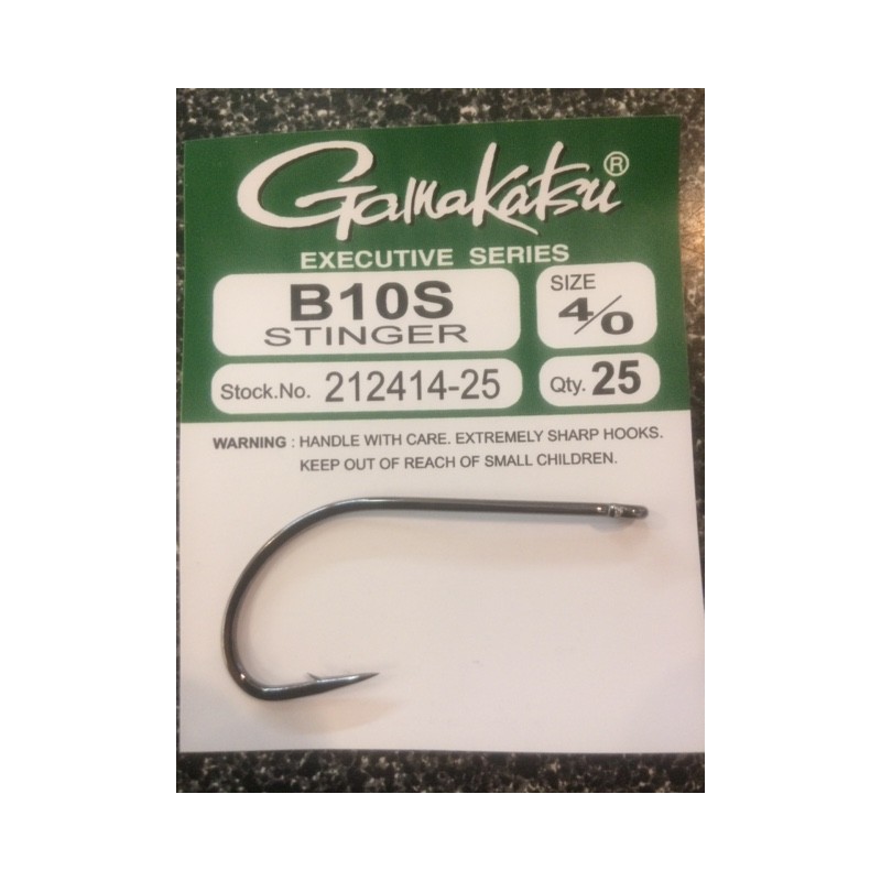 Gamakatsu S25S Trout Stinger Hooks - 20 Pack - All Sizes - Free Shipping  Options