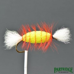 Shadows - Cigar Bomber - LIME - Queue Blanche - Hackle Hot Orange.