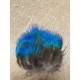 Peacock Blue neck