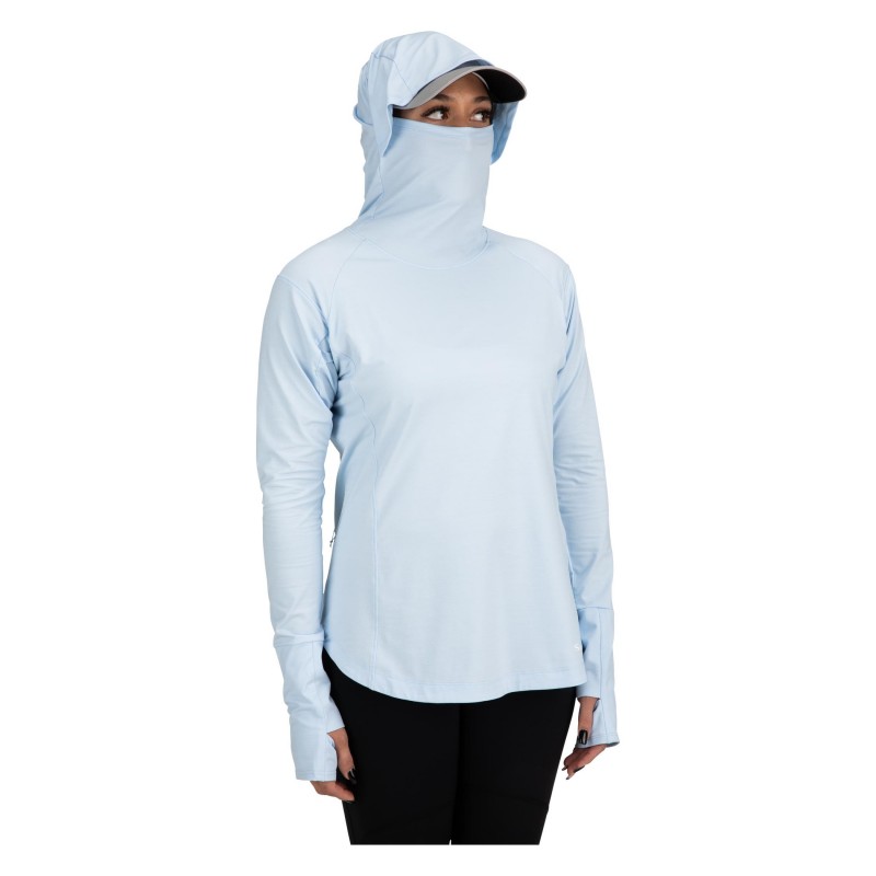 Simms - Women's Solarflex Cooling Hoody Extra Large Ice