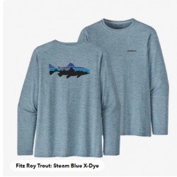 Patagonia - Men's L/S Cap Cool Daily Fish Graphic Shirt