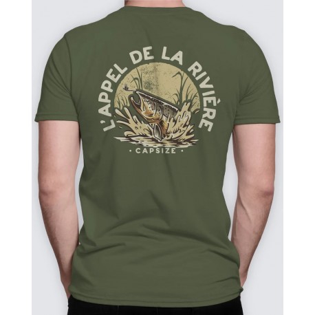 Capsize - T-Shirt River's Call military green