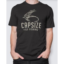 Capsize - T-Shirt Mouche Original Noir