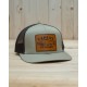 Capsize - Wild Salmon Trucker - Leather Patch Khaki
